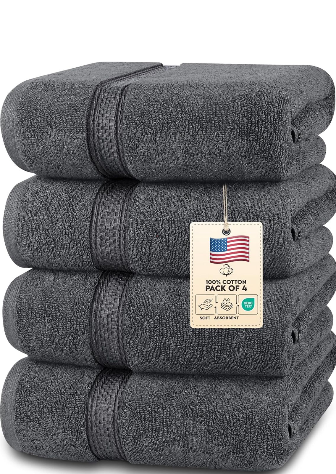 Bath Towel Set of 4